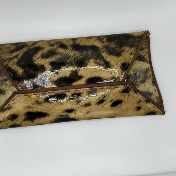 VBH Manila tiger pattern envelope fancy evening clutch purse - Picture 4 of 15